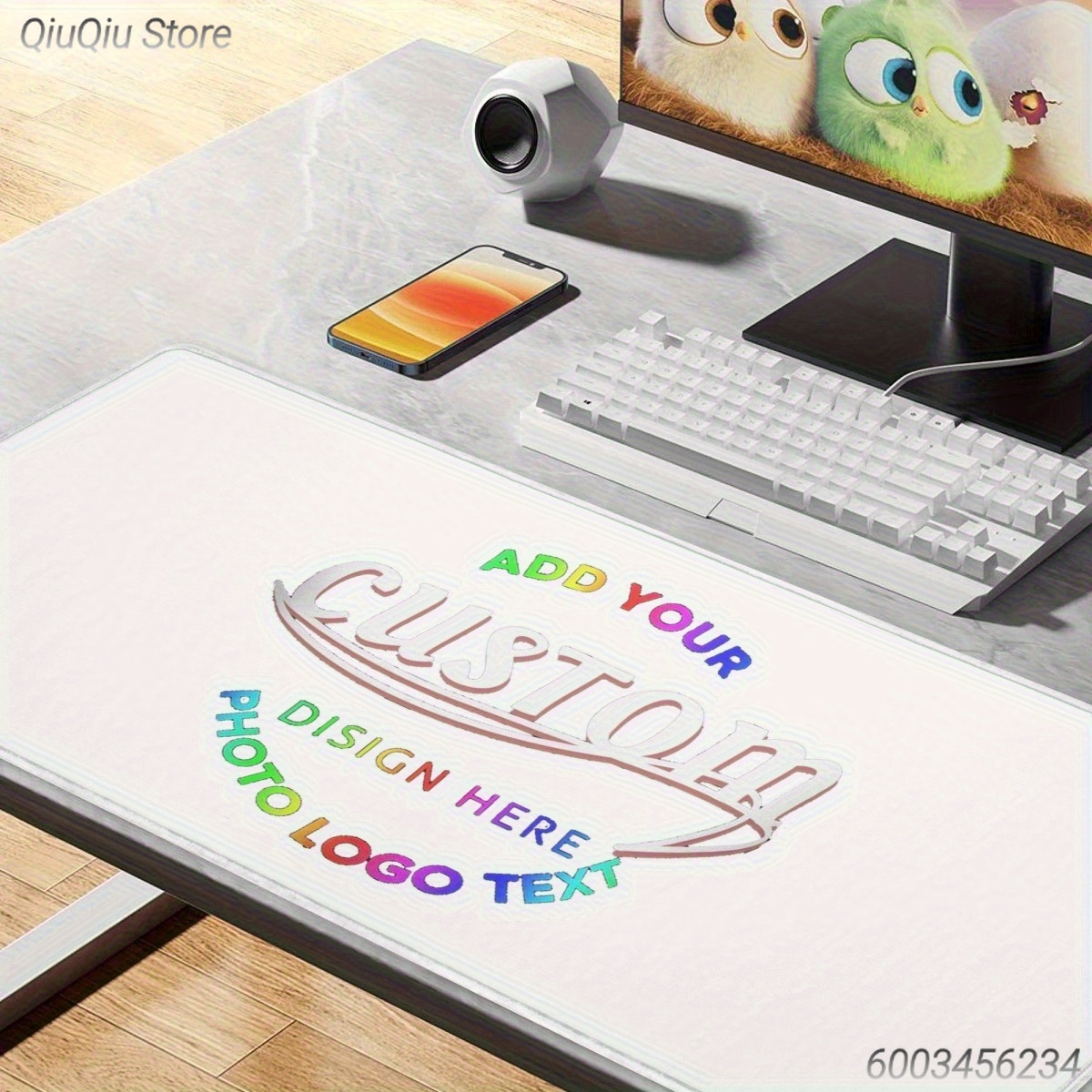 Gaming Desk Mat - Custom Sports Theme Mouse Pad Team