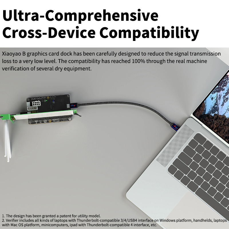 External GPU Dock Thunderbolt- - огляд і ціна Gpu Vertical Mount