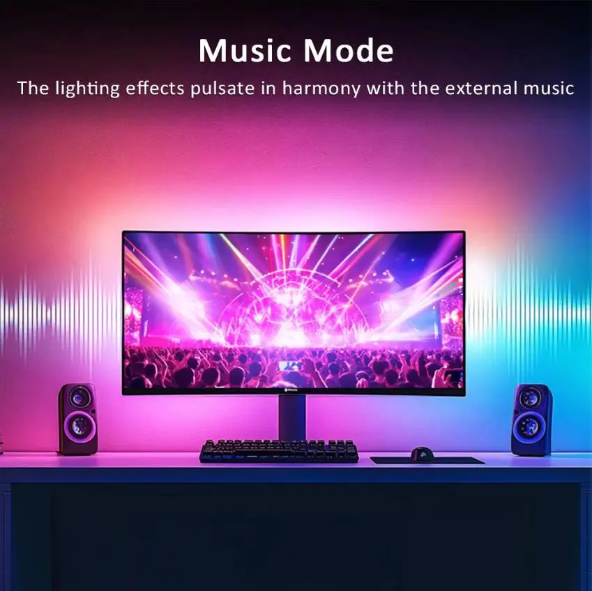 Computer Screen Light Strip Mo - огляд і ціна No Rgb Gaming Pc