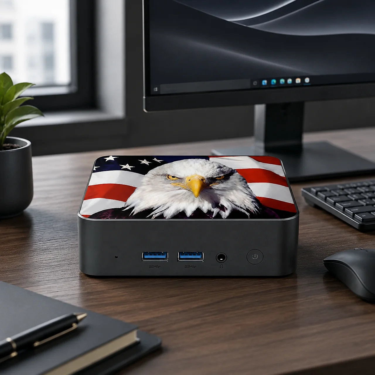 Slim Canada Flag Mini Desktop  - огляд і ціна Pc Gaming Mini