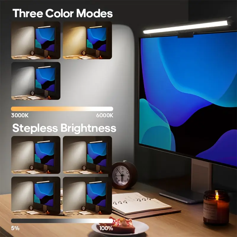 USB Powered LED Monitor Light  - огляд і ціна No Rgb Gaming Pc