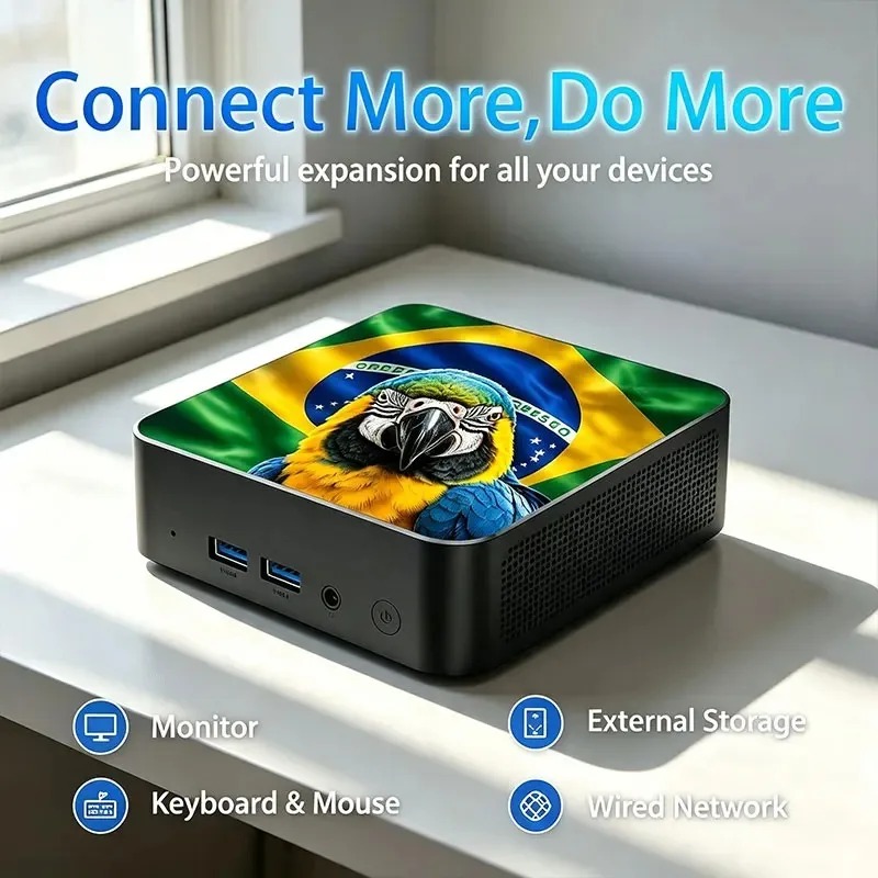 Mexico Brazil Flag Mini PC Int - огляд і ціна Pc Gaming Mini
