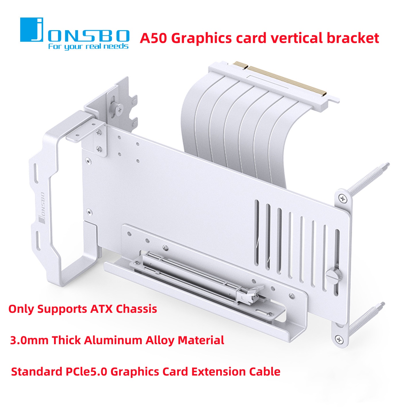 JONSBO A50 Aluminum GPU Vertic - огляд і ціна Gpu Vertical Mount