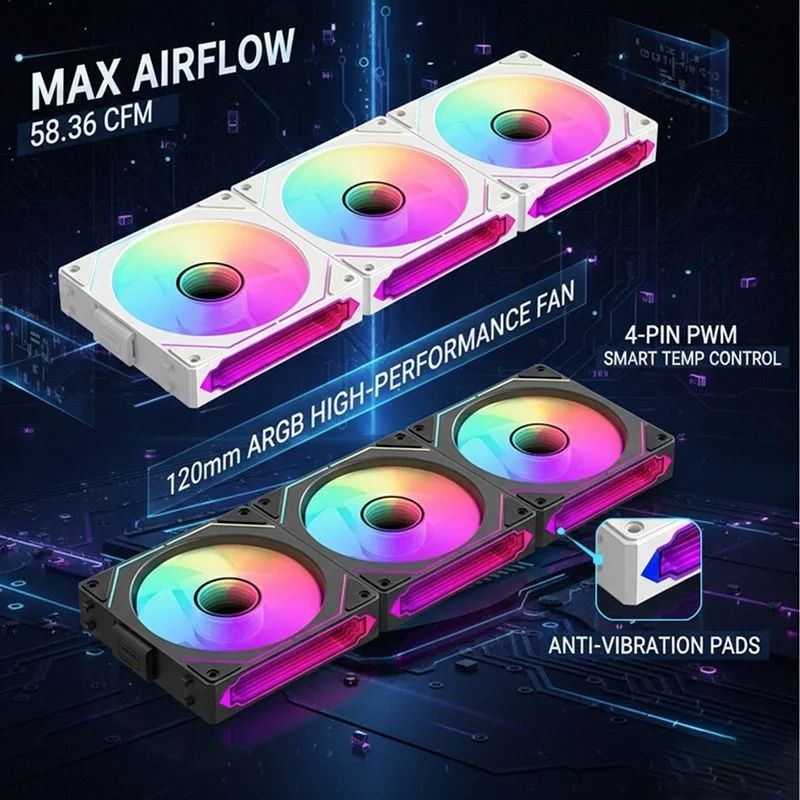 LDPCSJ 360mm Modular Wireless  - огляд і ціна Pc Water Cooling