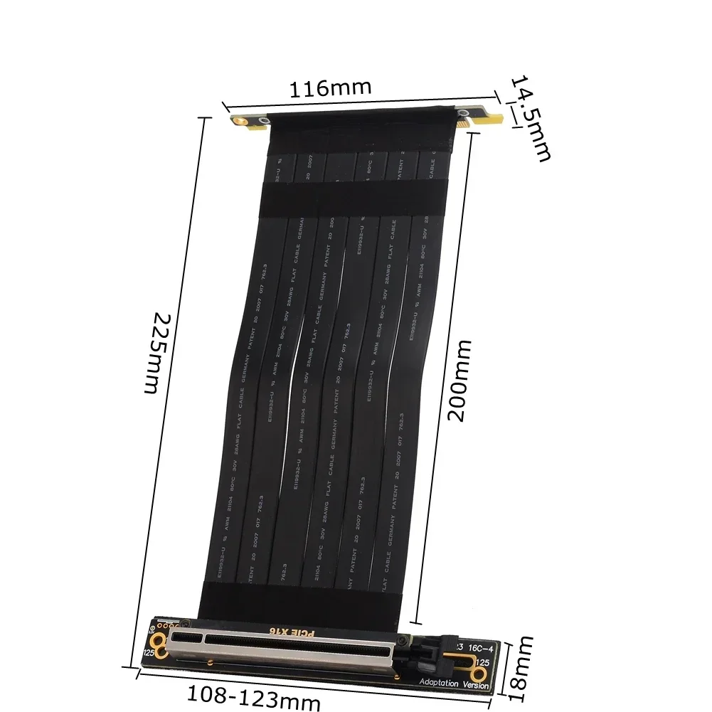 PCI Express X4 X8 X16 to X16 R - огляд і ціна Gpu Vertical Mount