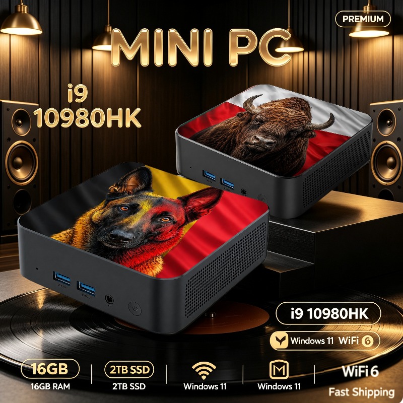 Intel Core i9 10980HK Small De - огляд і ціна Pc Gaming Mini