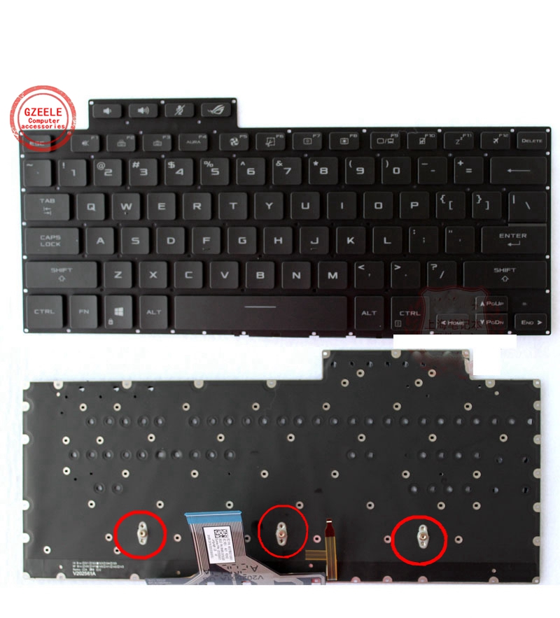 New US Backlit Keyboard for AS - огляд і ціна No Rgb Gaming Pc