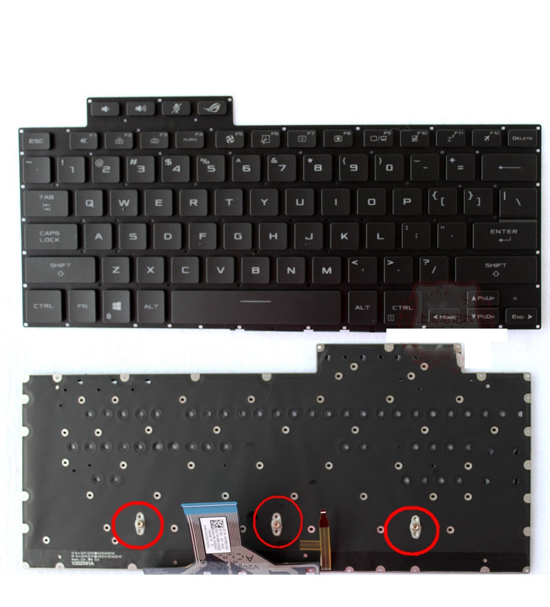 New US Backlit Keyboard for AS - огляд і ціна No Rgb Gaming Pc