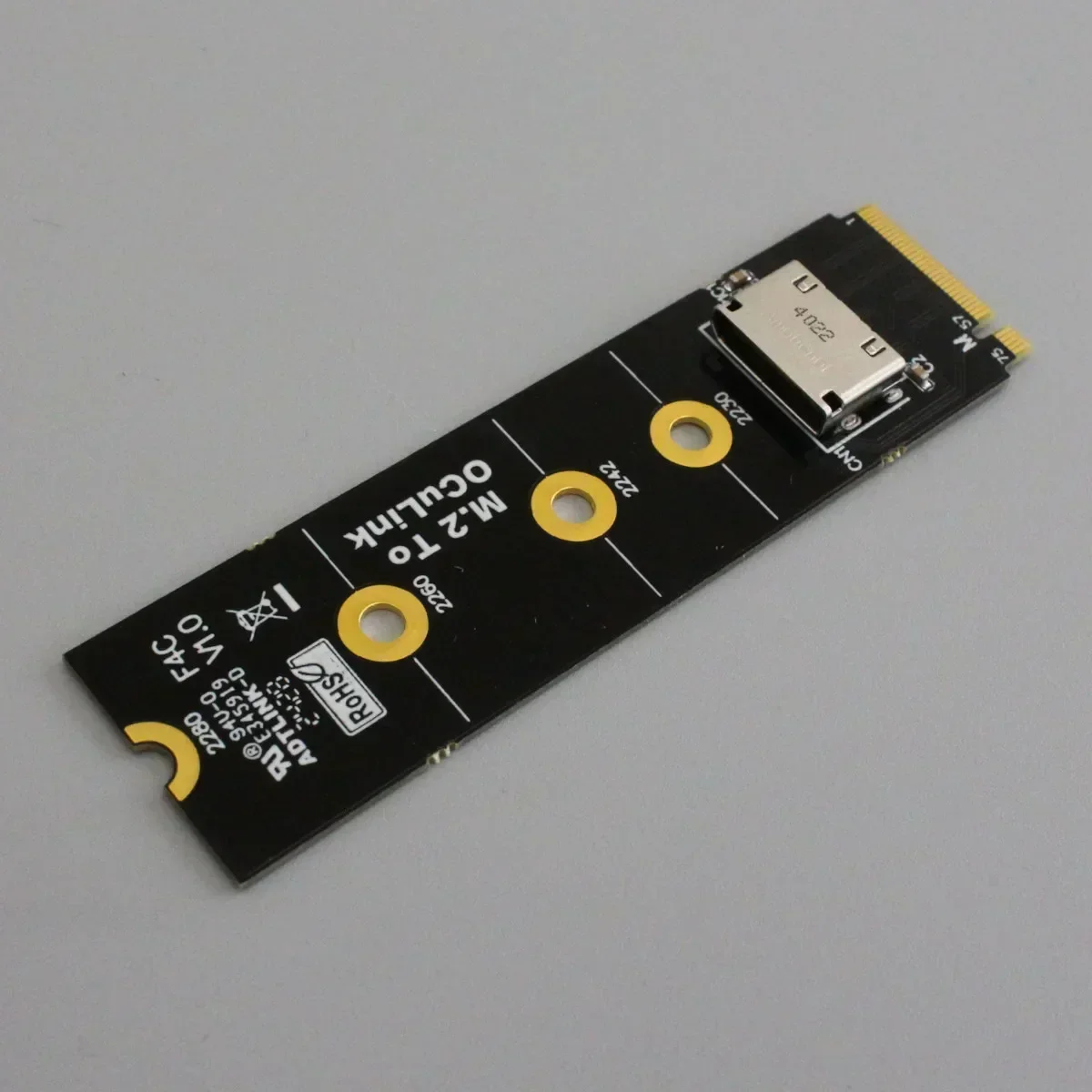 ADT-Link F9G M.2 NVMe OcuLink  - огляд і ціна Gpu Vertical Mount