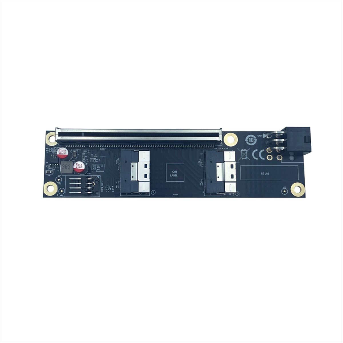 A10I 2 Port PCI-E 4.0 X16 to S - огляд і ціна Gpu Vertical Mount