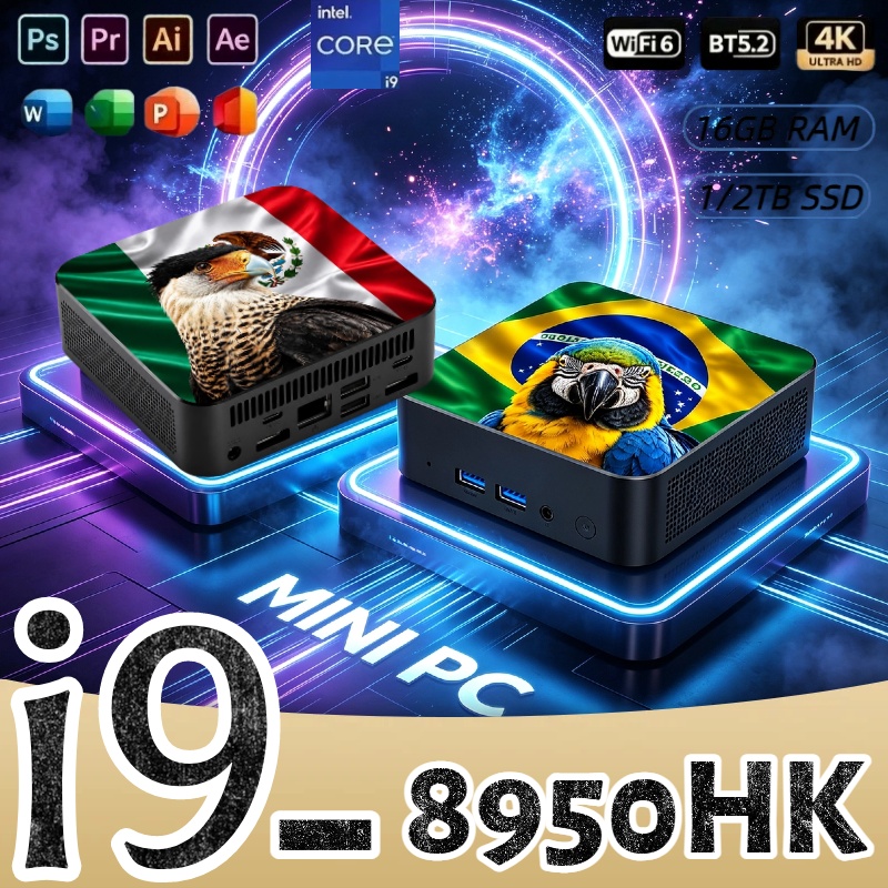Mini PC Core i9-8950HK 16GB RA - огляд і ціна Pc Gaming Mini