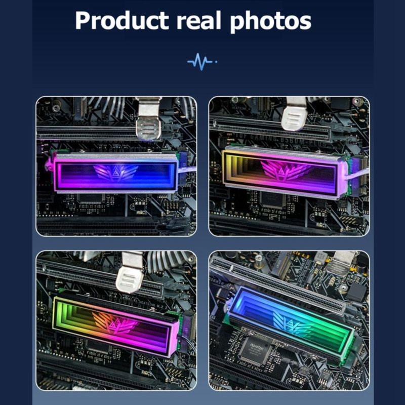 DT21 5V ARGB Sync M.2 SSD Heat - огляд і ціна M.2 Ssd Heatsink