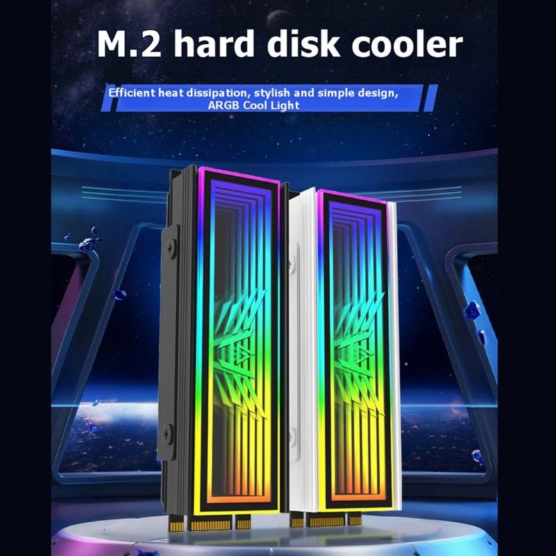 DT21 5V ARGB Sync M.2 SSD Heat - огляд і ціна M.2 Ssd Heatsink