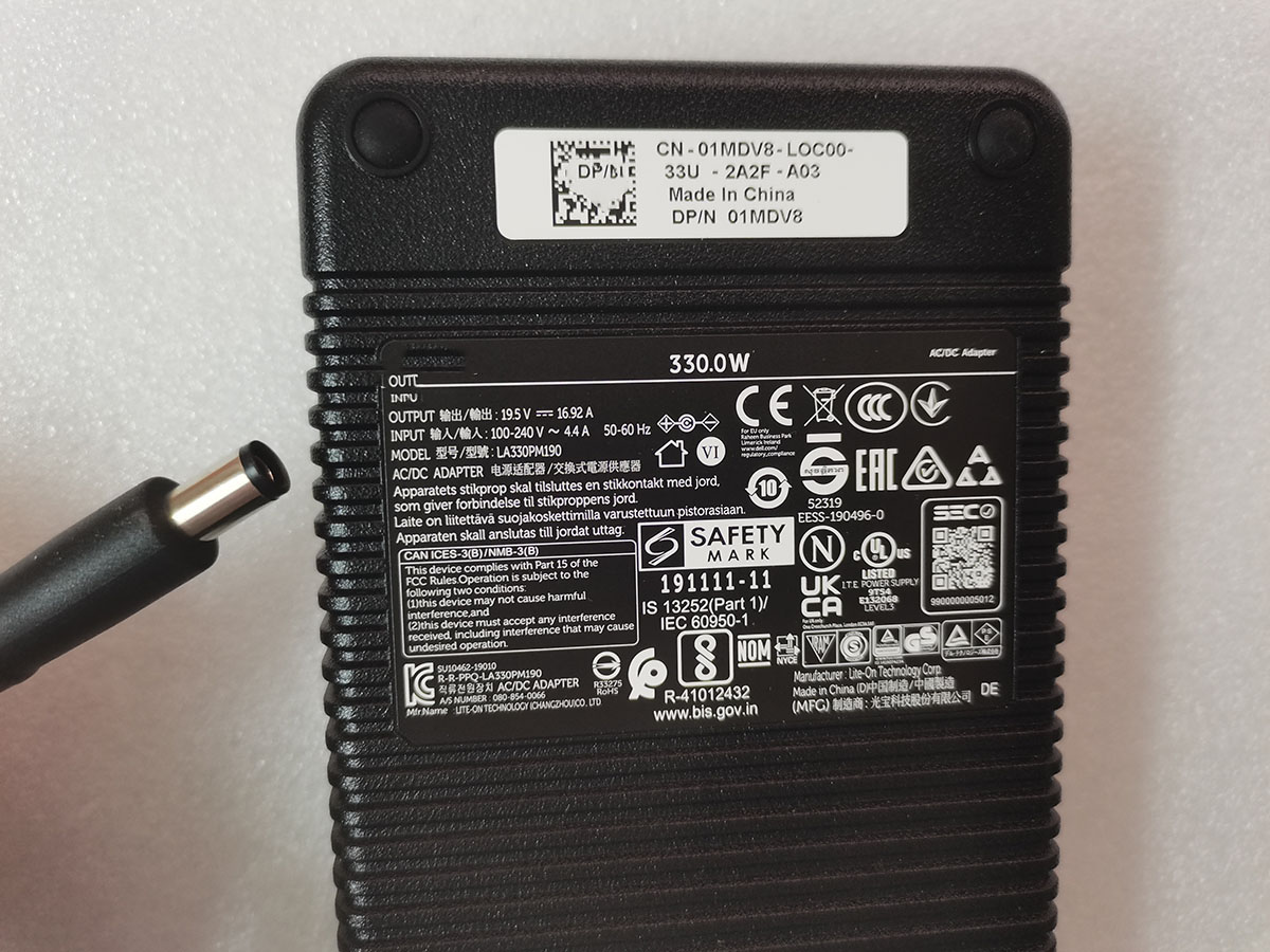 NEW Genuine 330W 19.5V 16.92A  - огляд і ціна Pc Gaming Dell Alienware