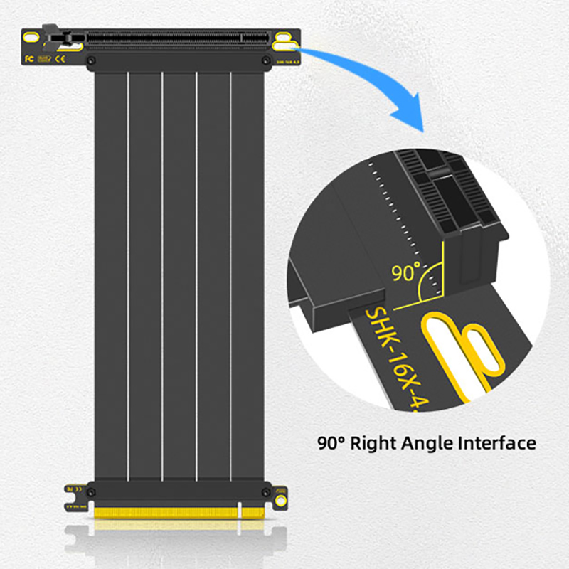 TEUCER PCI-E 4.0 X16 Riser Cab - огляд і ціна Gpu Vertical Mount