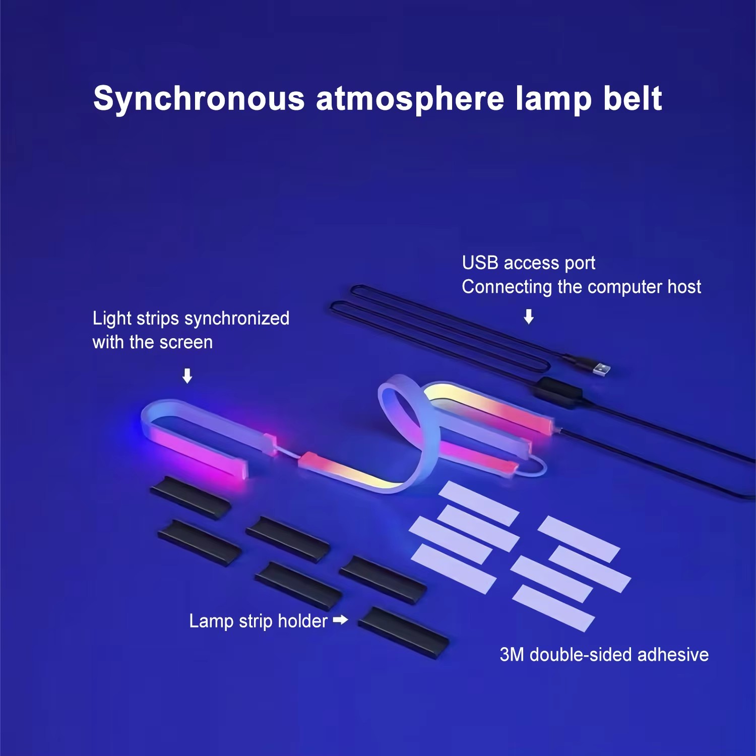 RGB Gaming Lights Strip Monito - огляд і ціна No Rgb Gaming Pc