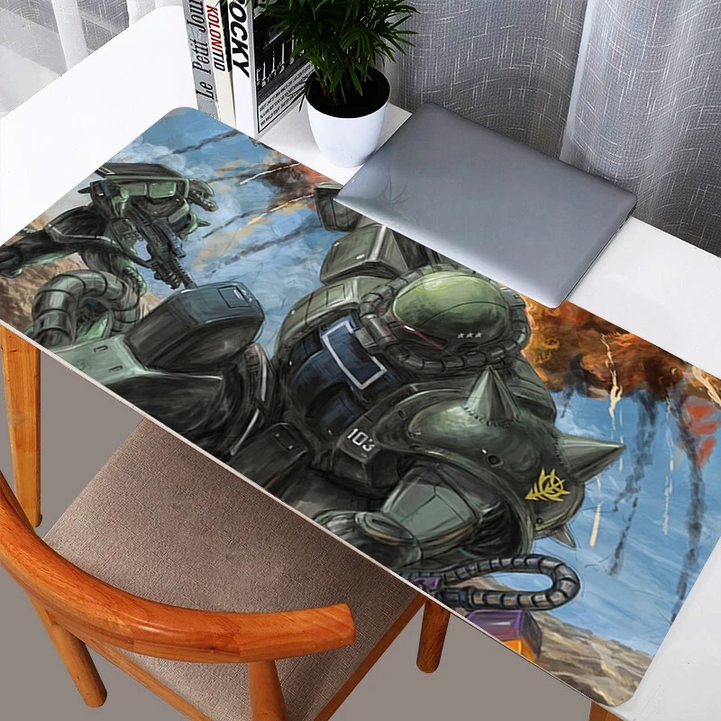 90x40cm Gundam Zaku II Mouse P - огляд і ціна Pc Gaming Keyboard And Mouse