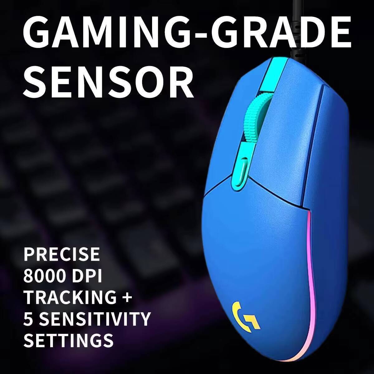 Logitech G203 Gaming Mouse 200 - огляд і ціна Logitech Mouse G203
