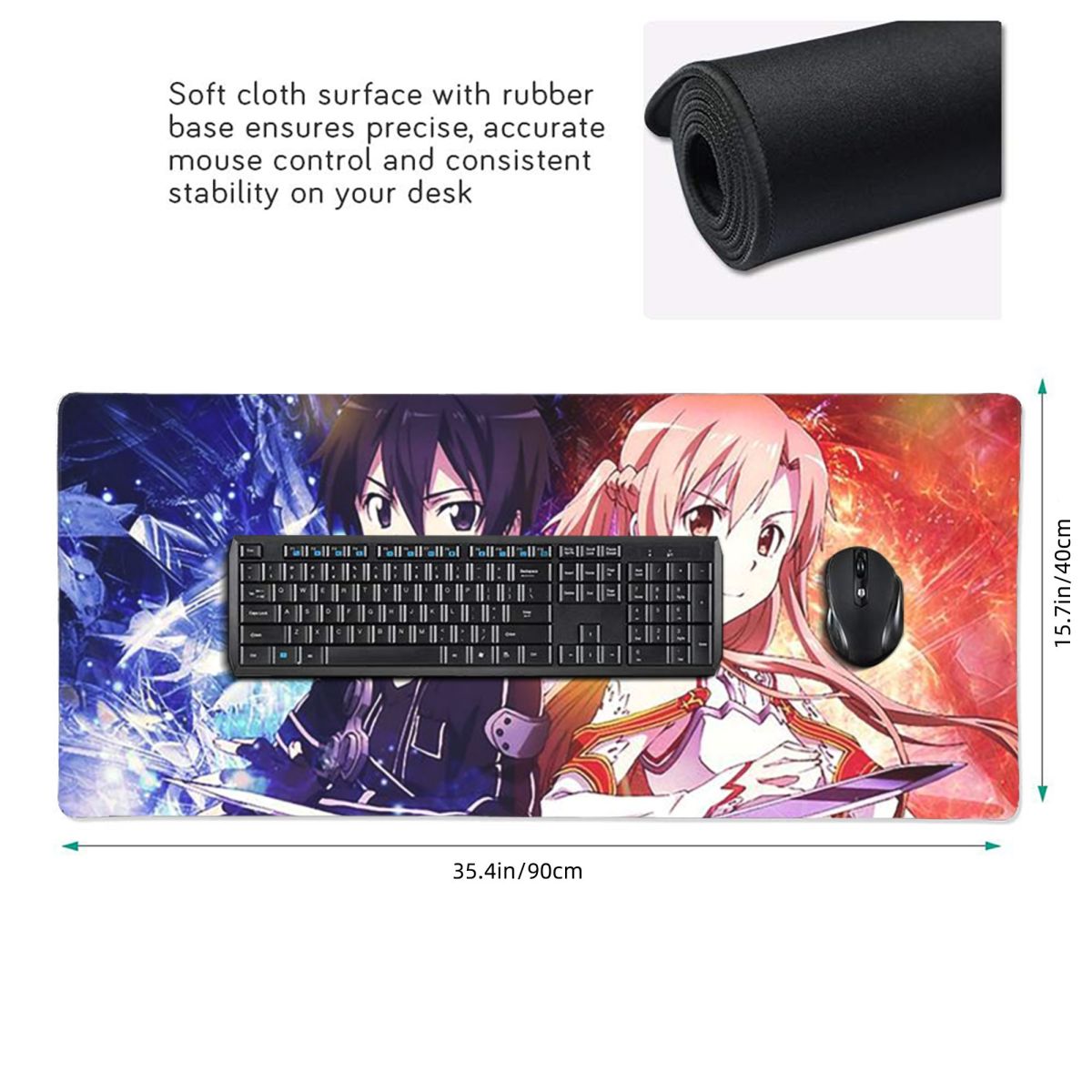 Large Mouse Pad Sword Art Onli - огляд і ціна Pc Gaming Online