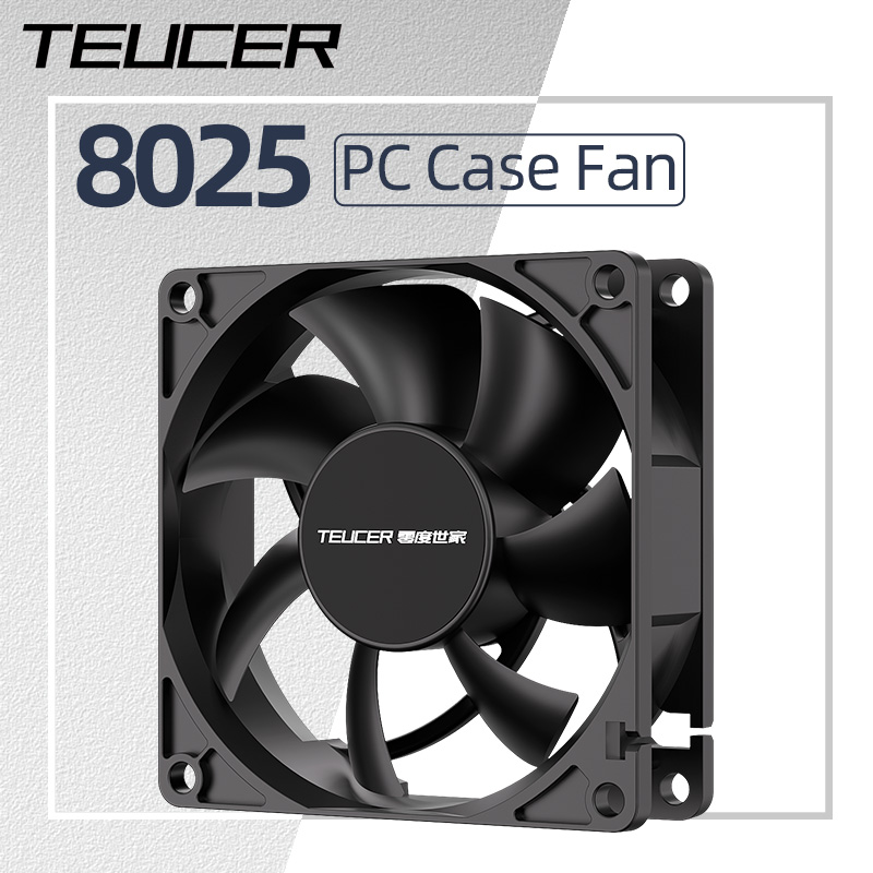 Teucer 8025 PC Case Fan 12V  B - огляд і ціна Pc Case Fan