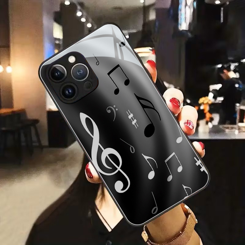 Phone case - On the black temp - огляд і ціна Pc Case Tempered Glass
