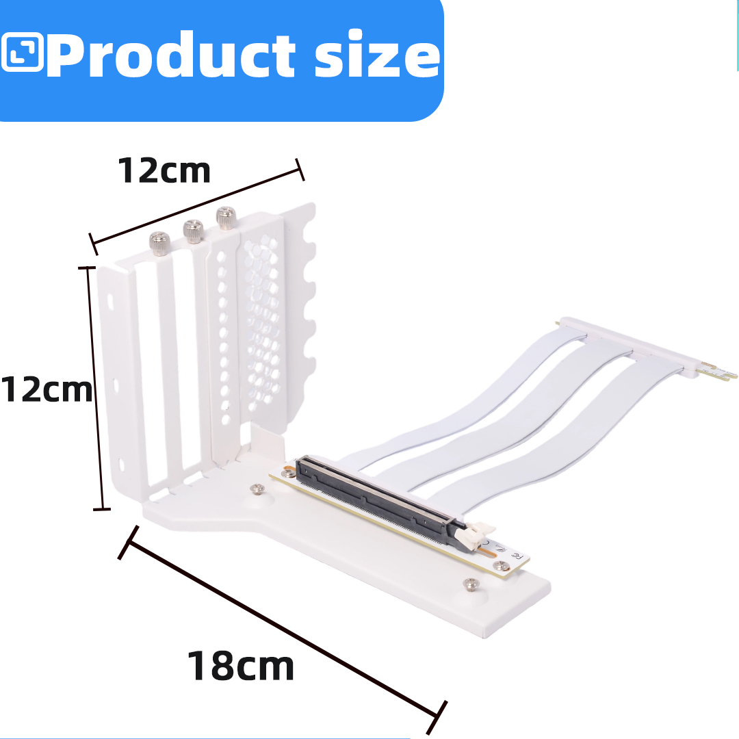 PCIe 3.0 4.0 5.0 GPU Riser Cab - огляд і ціна Gpu Vertical Mount
