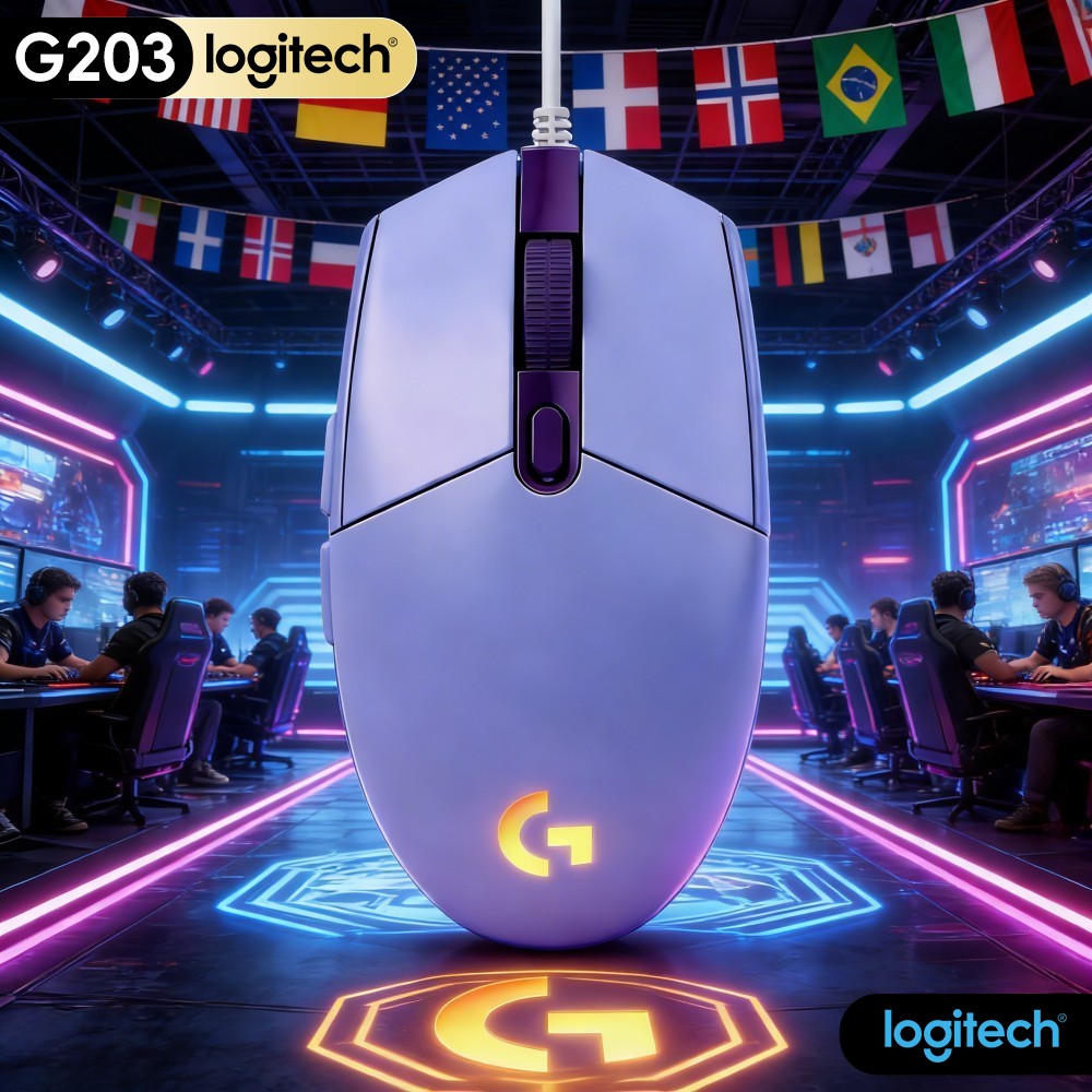 Logitech G203 Wired Gaming Mou - огляд і ціна Logitech Mouse G203