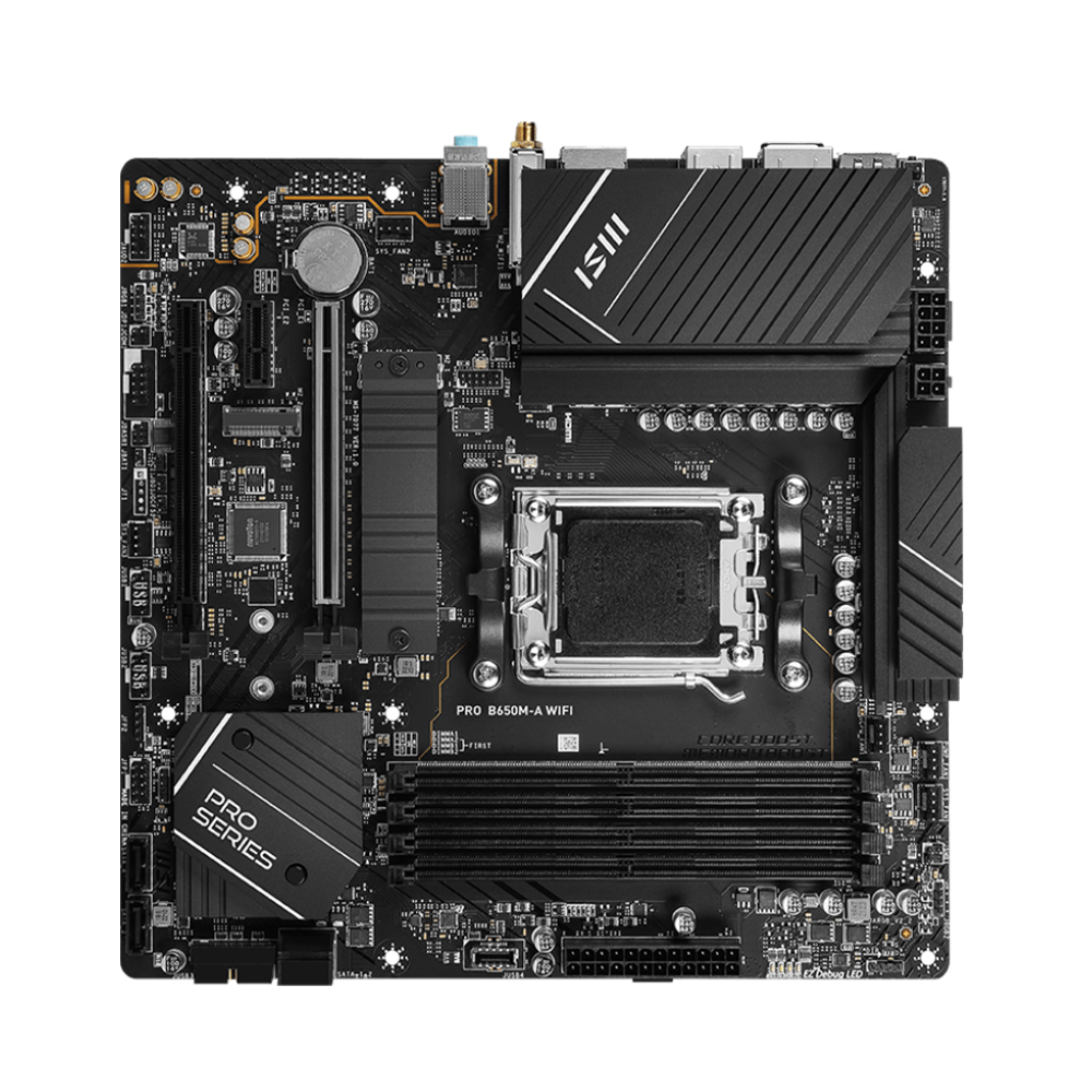 MSI PRO B650M-A WIFI Motherboa - огляд і ціна Pc Gaming Msi