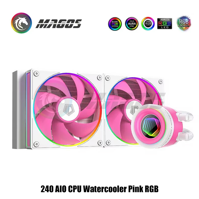 240 AIO CPU Watercooler Pink R - огляд і ціна Pc Water Cooling