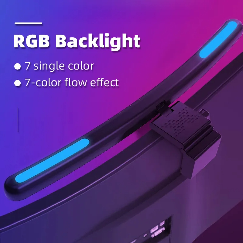 Curved LED Monitor Light Bar U - огляд і ціна No Rgb Gaming Pc