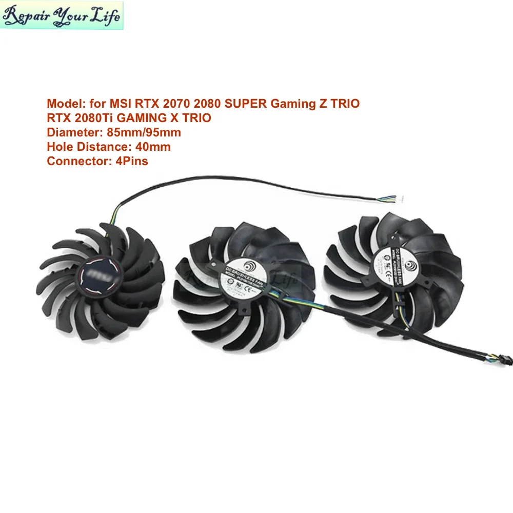 PC VGA Cooling Fan for MSI RTX - огляд і ціна Pc Gaming Msi