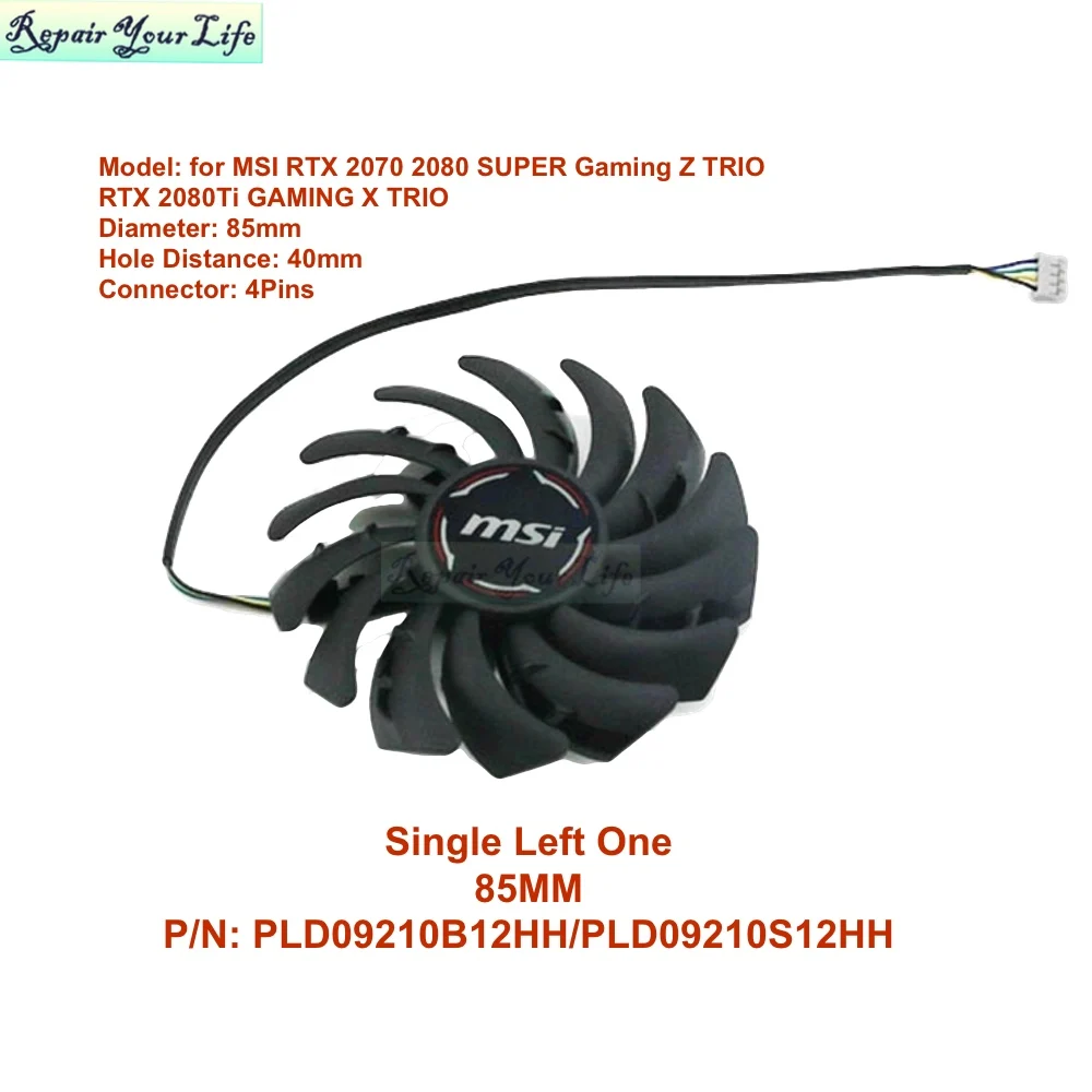 PC VGA Cooling Fan for MSI RTX - огляд і ціна Pc Gaming Msi
