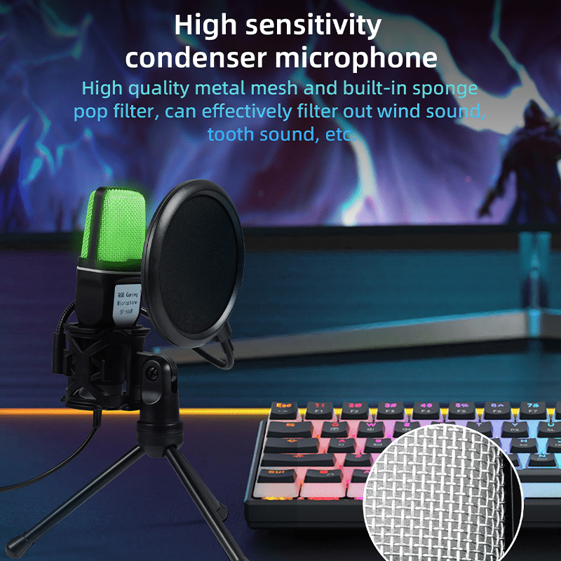 Gaming USB Microphone for PC C - огляд і ціна No Rgb Gaming Pc