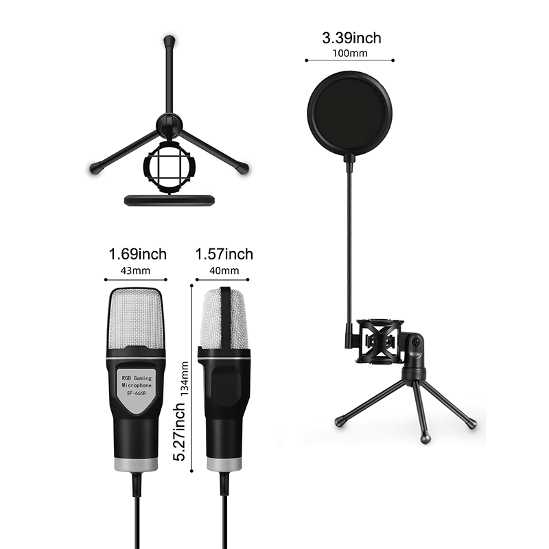 Gaming USB Microphone for PC C - огляд і ціна No Rgb Gaming Pc