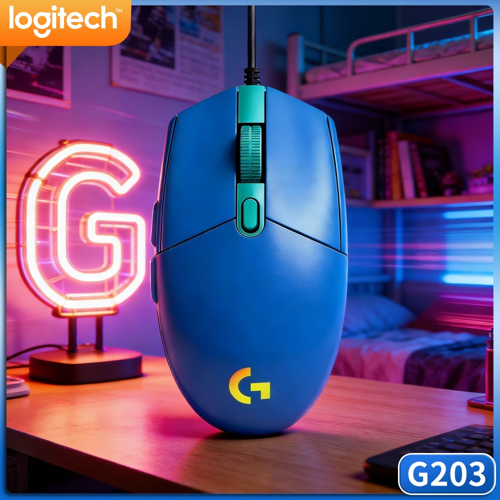 Logitech G203 Wired Gaming Mou - огляд і ціна Logitech Mouse G203